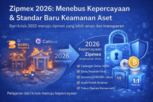 Pemulihan Zipmex pasca krisis 2022 dengan cadangan aset 100% dan audit publik kepercayaan Zipmex 2026