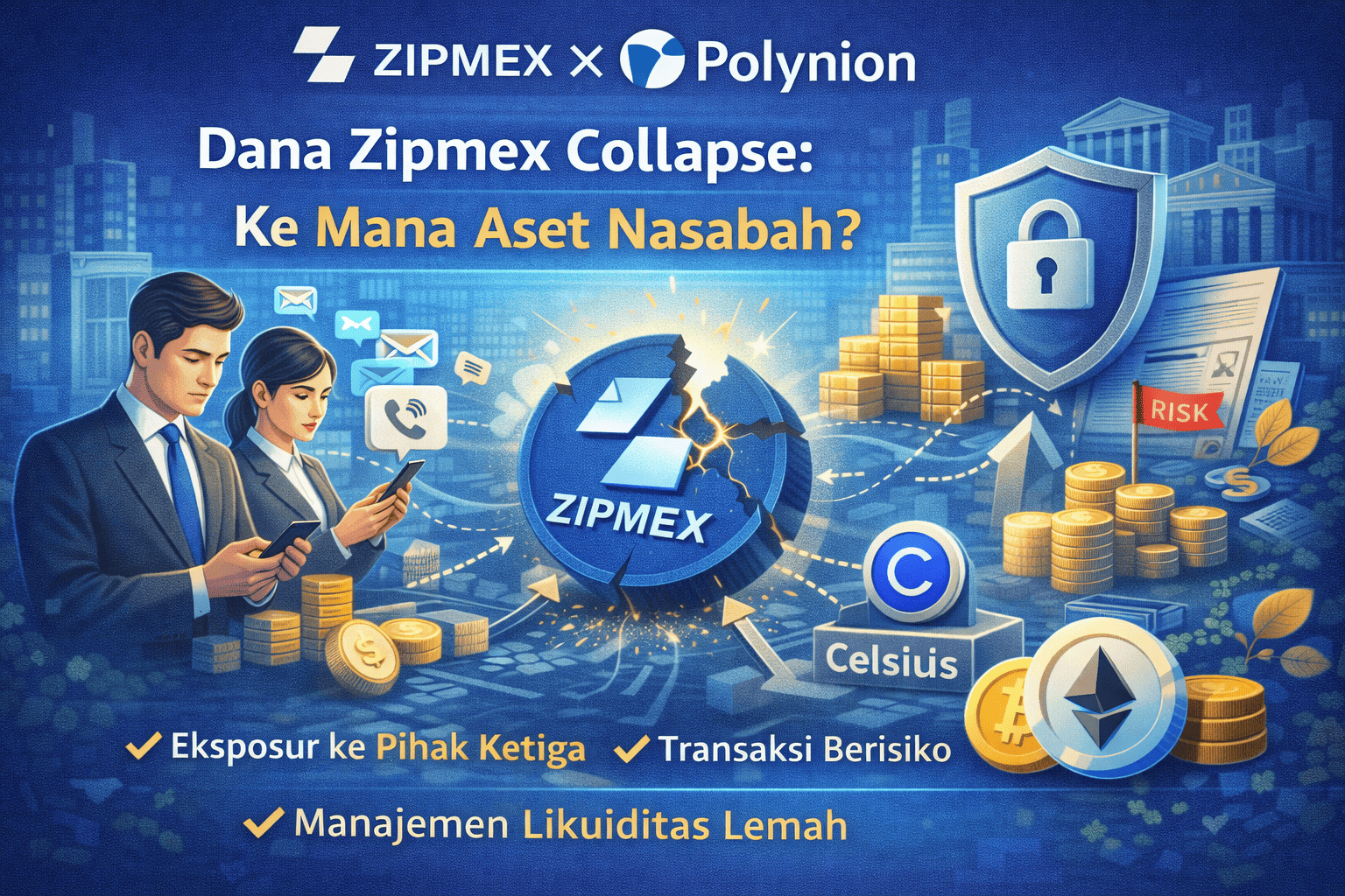 Dana Zipmex Collapse: Ke Mana Aset Nasabah?