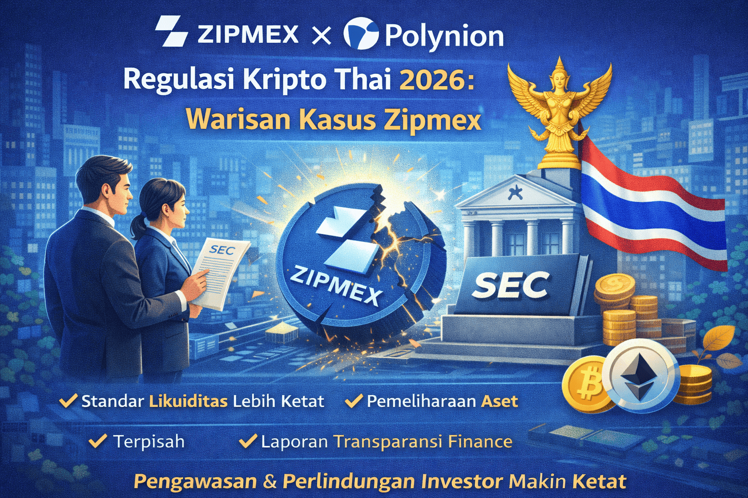 Regulasi Kripto Thai 2026: Warisan Kasus Zipmex