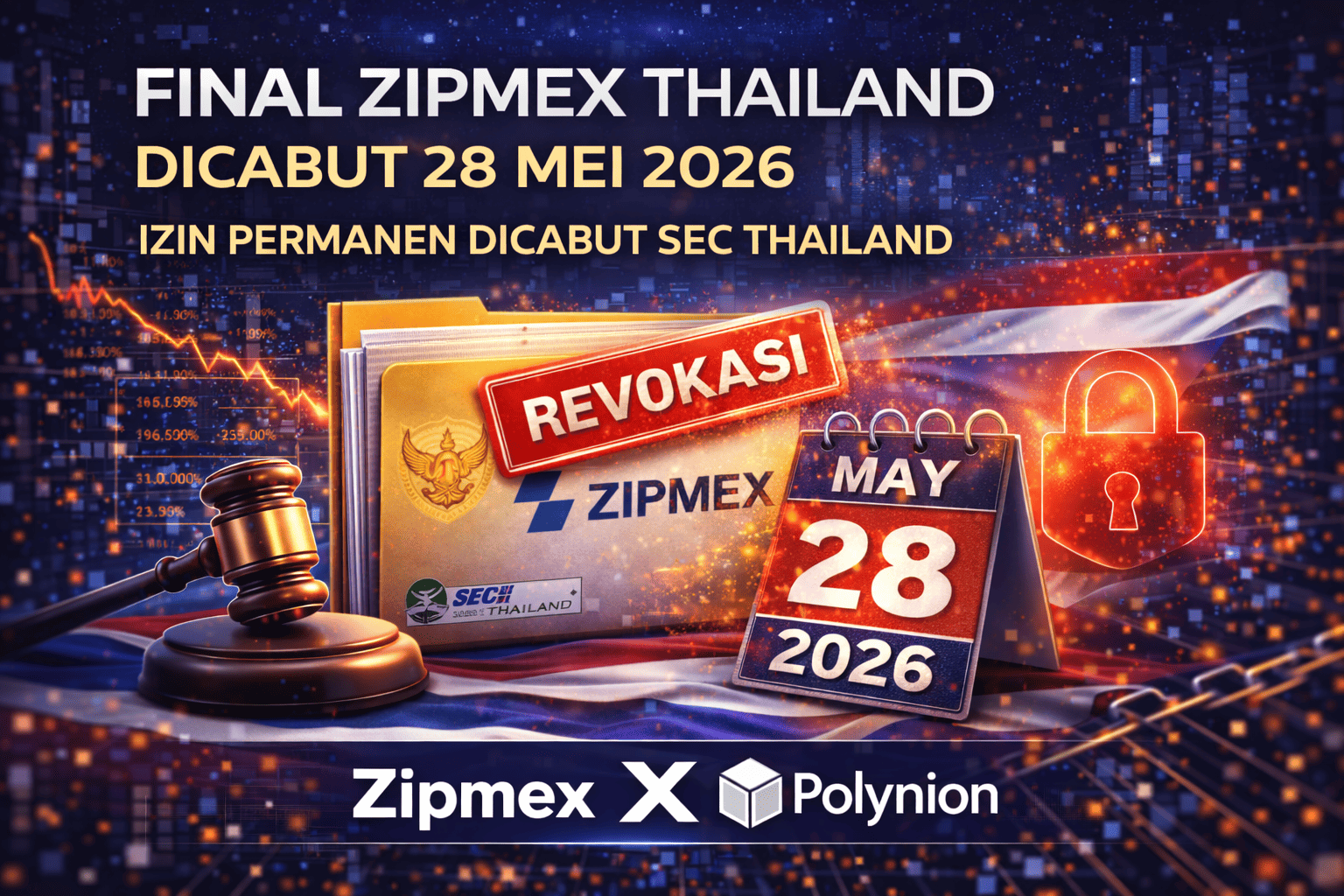 Final Zipmex Thailand Dicabut 28 Mei 2026